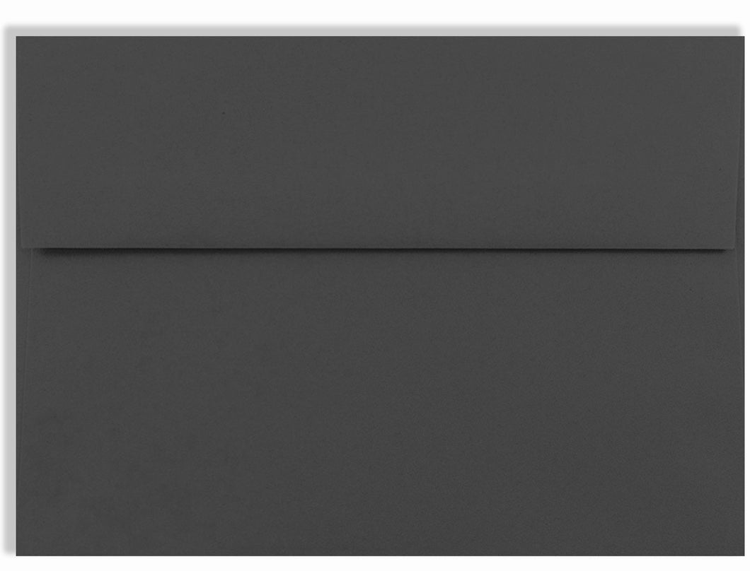 Jet Black 70lb Envelopes perfect for Invitations Announcements Response Cards Showers Weddings A2 A6 A7