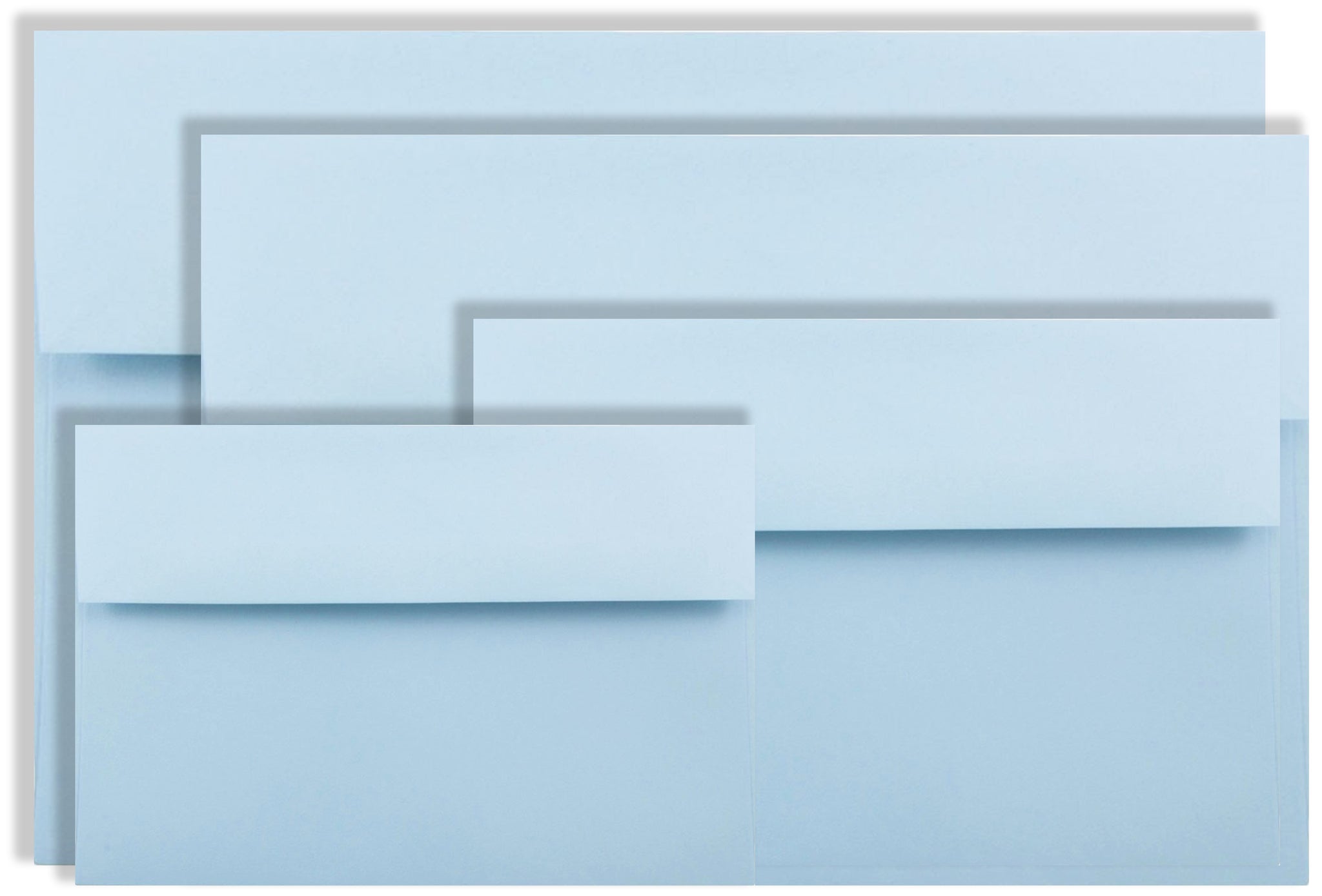 EnDoc A6 Blue Envelopes - Can be Used for 4X6 Cards, Invitations, Photos,  Graduation, Baby Shower, Weddings, Business, and Mailing - 4 3/4 x 6 1/2