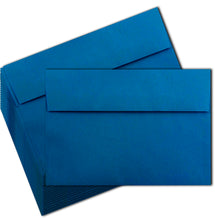Load image into Gallery viewer, Deep Royal Blue Color 70lb Quality Envelopes for Invitations Announcements Response Cards Showers Weddings A1 A2 A6 A7
