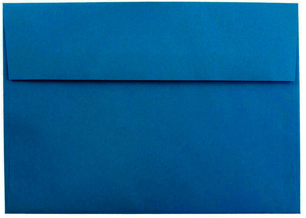 Deep Royal Blue Color 70lb Quality Envelopes for Invitations Announcements Response Cards Showers Weddings A1 A2 A6 A7