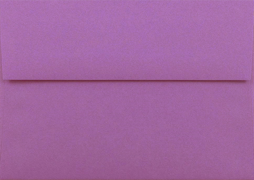 Amethyst Purple 70lb Envelopes make a real impression for your Invitations, Announcements or Cards A2 A6 A7