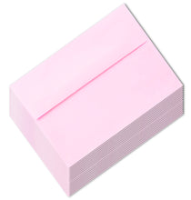 Load image into Gallery viewer, Pink Pastel Envelopes perfect for Invitations Announcements Response Cards Showers Weddings A1 A2 A6 A7
