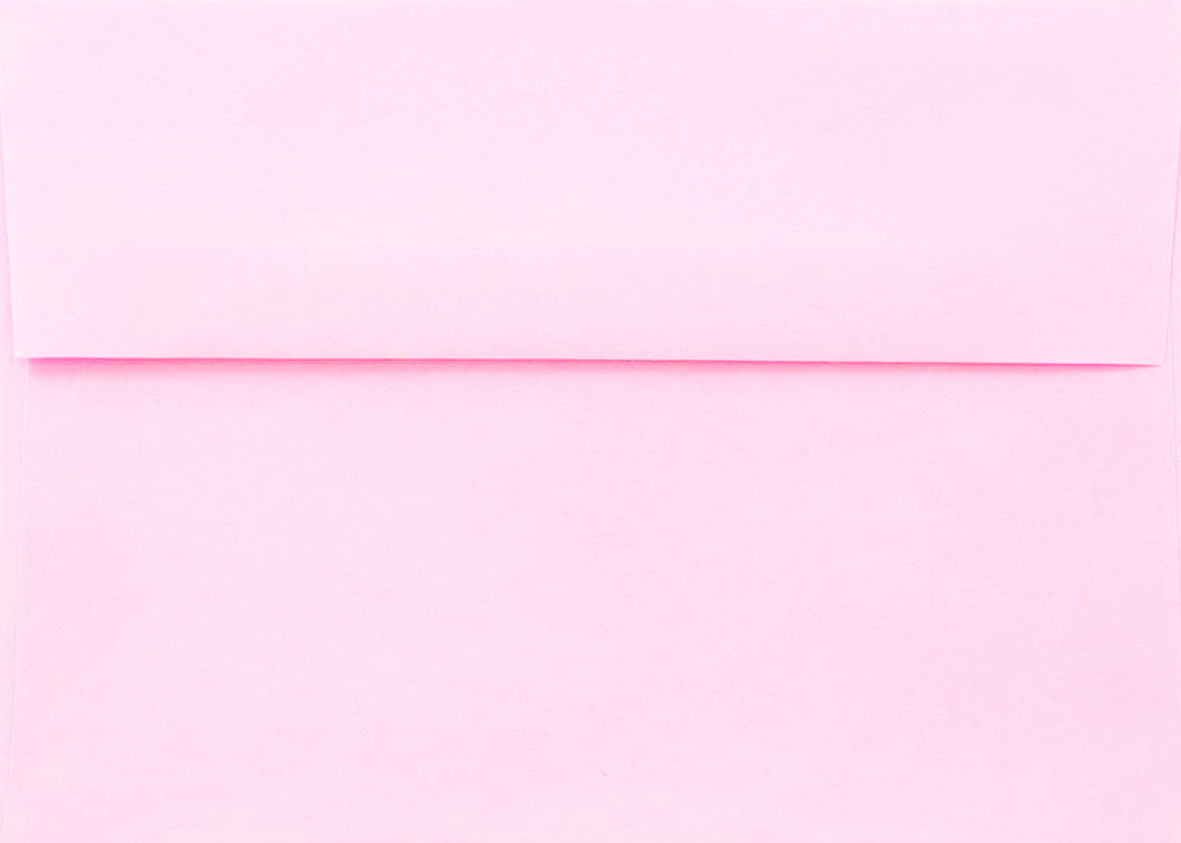 Pink Pastel Envelopes perfect for Invitations Announcements Response Cards Showers Weddings A1 A2 A6 A7